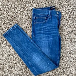 Express Skinny Mid Rise Jeans